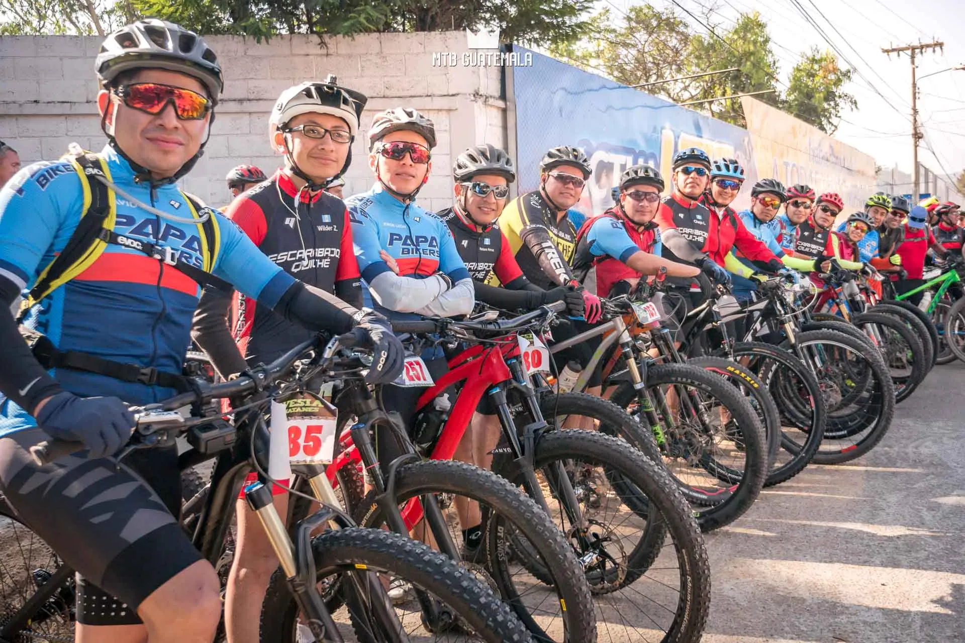 Bicicleta de montaña en Los Cuchumatánes