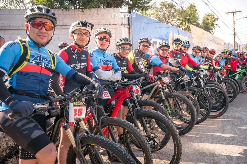 Bicicleta de montaña en Los Cuchumatánes
