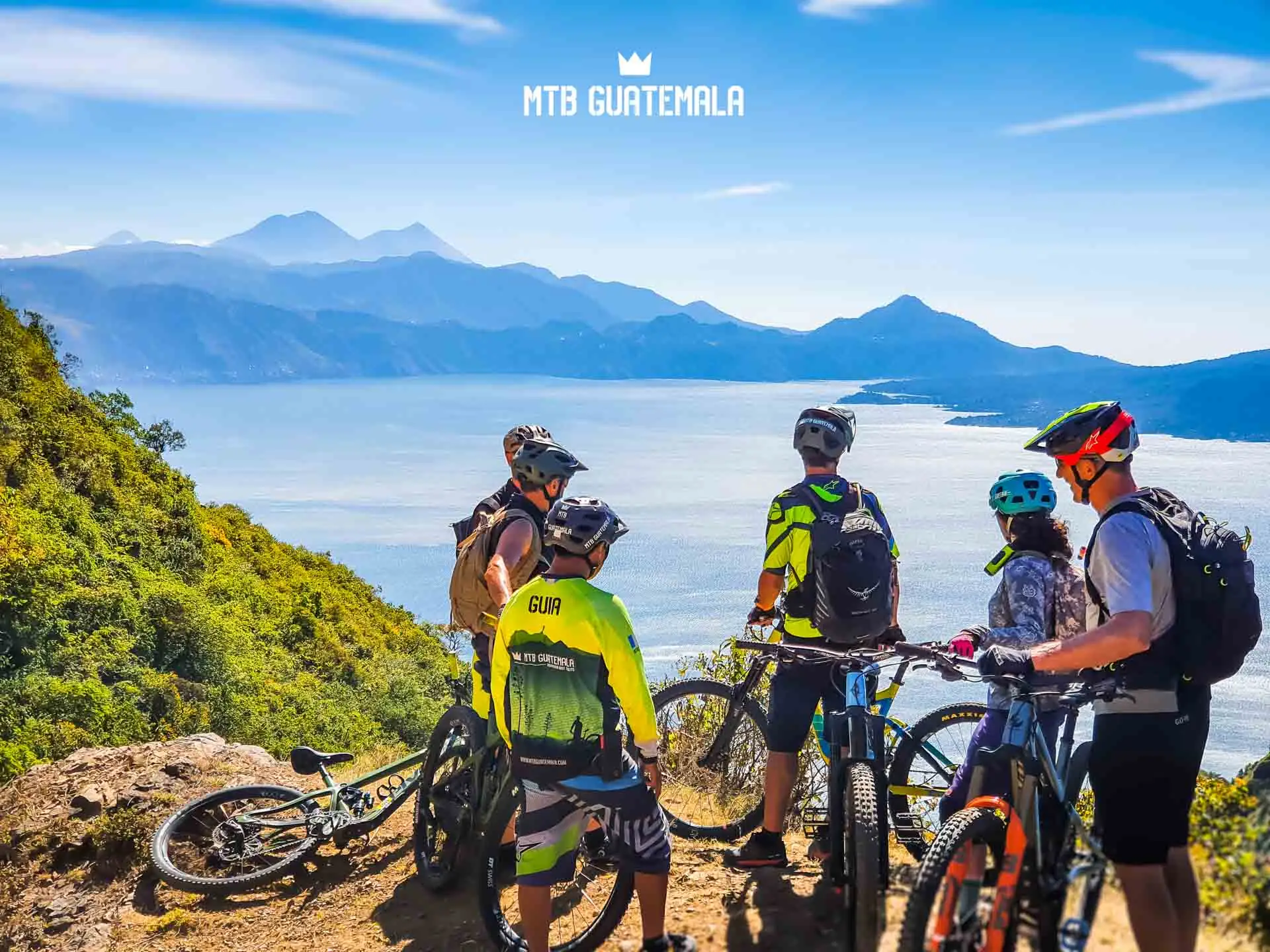 Lake Atitlán Oeste Mountain Bike Day Tour