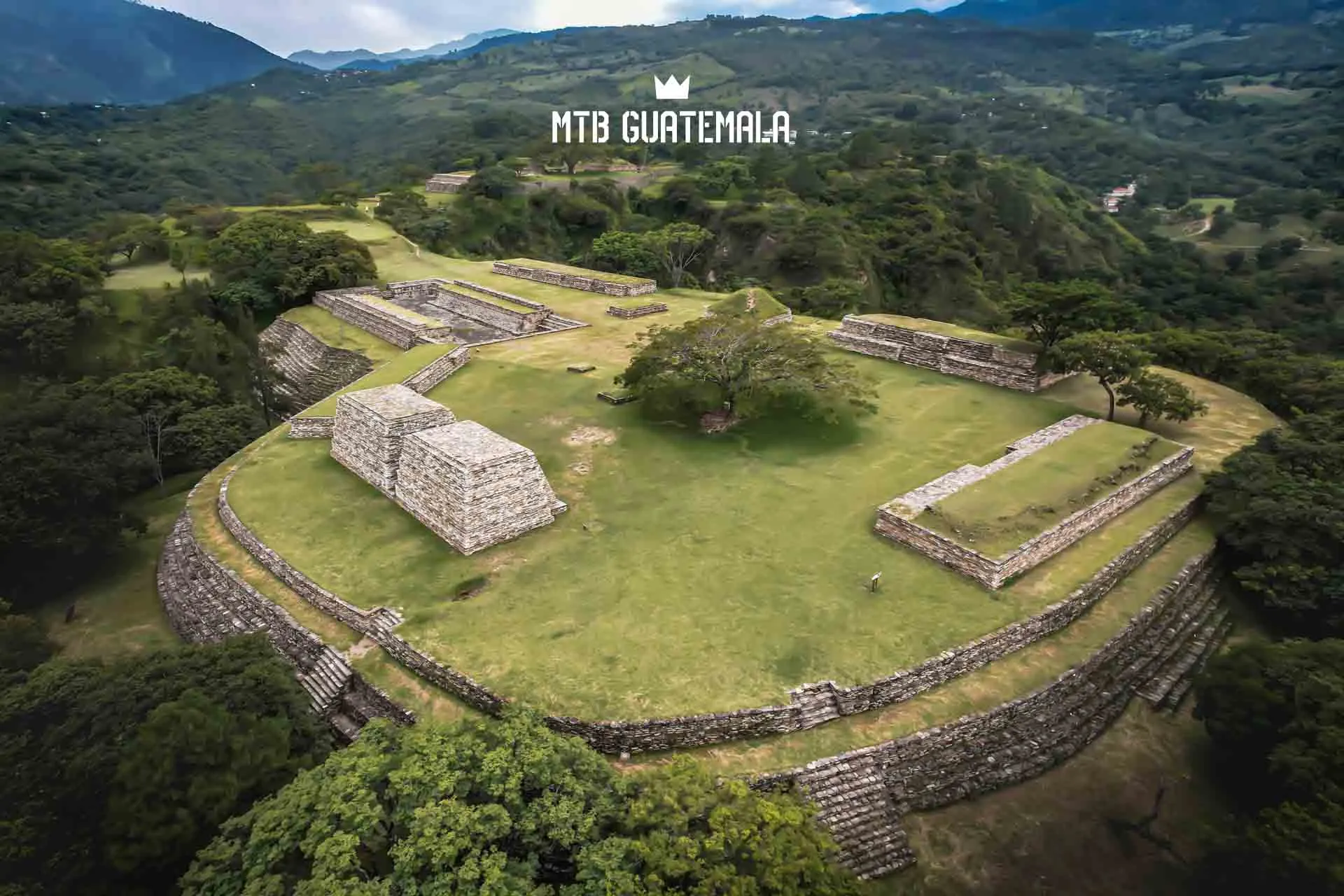 The Mayan ruins of Mixco Viejo